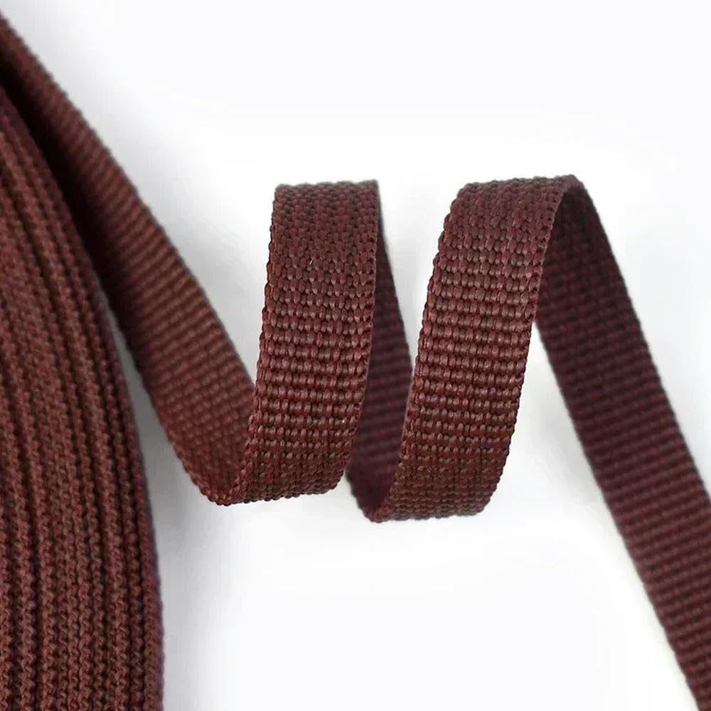 20meter 25mm Colorful PP Webbing 1.1mm Thick Nylon Ribbon Bag Strap Backpack Belt Woven Tape Band DIY Sewing Accessory