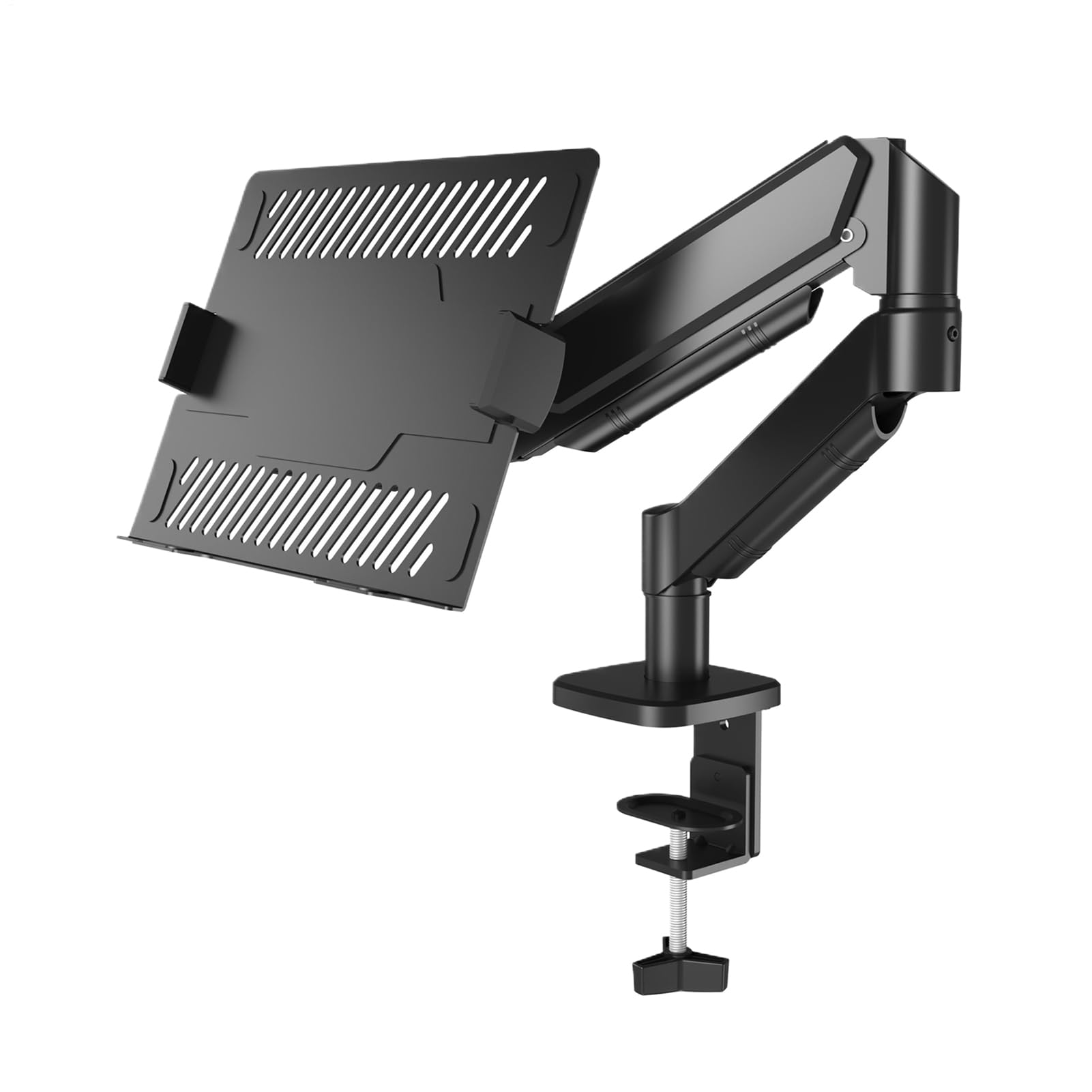 Supporto Regolabile per Laptop da Scrivania Braccio Verticale Telescopico | Supporto Multifunzione per Tablet Per Ufficio Casa Camera da Sala Riunioni Aula Studio Cinema Let