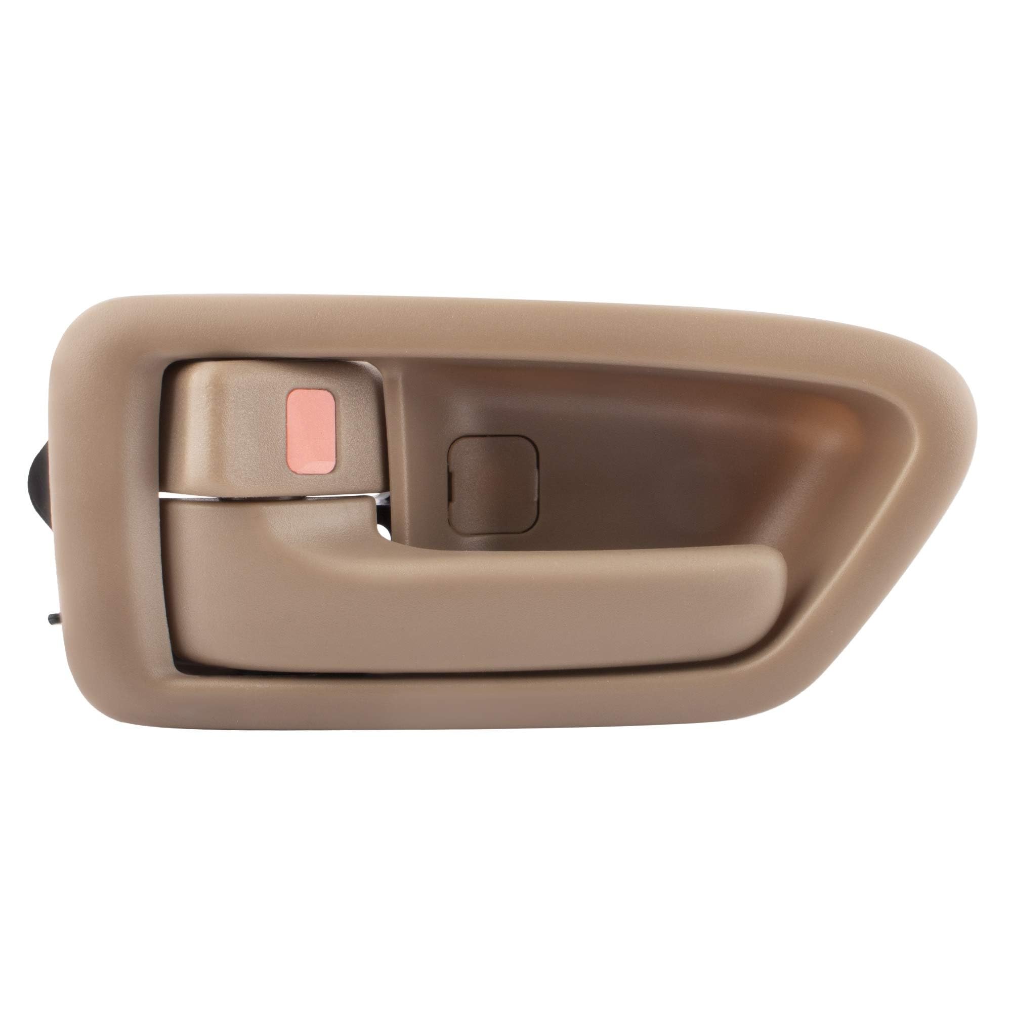 RYNVRNCOE Car Door Handle for Toyota for Camry 1997-2001 Beige Inner Interior Door Handle 69206-AA010 69205-AA010 Front/Rear Left & Right(69206-AA010 LH)