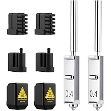 for Anycubic Kobra S1 Max Hotend 0.4mm Hardened Steel Nozzle