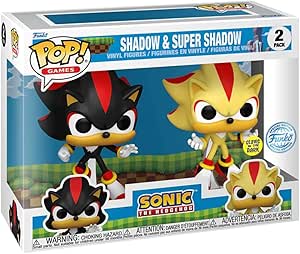 Funko Pop Games Sonic The Hedgehog Shadow & Super Shadow