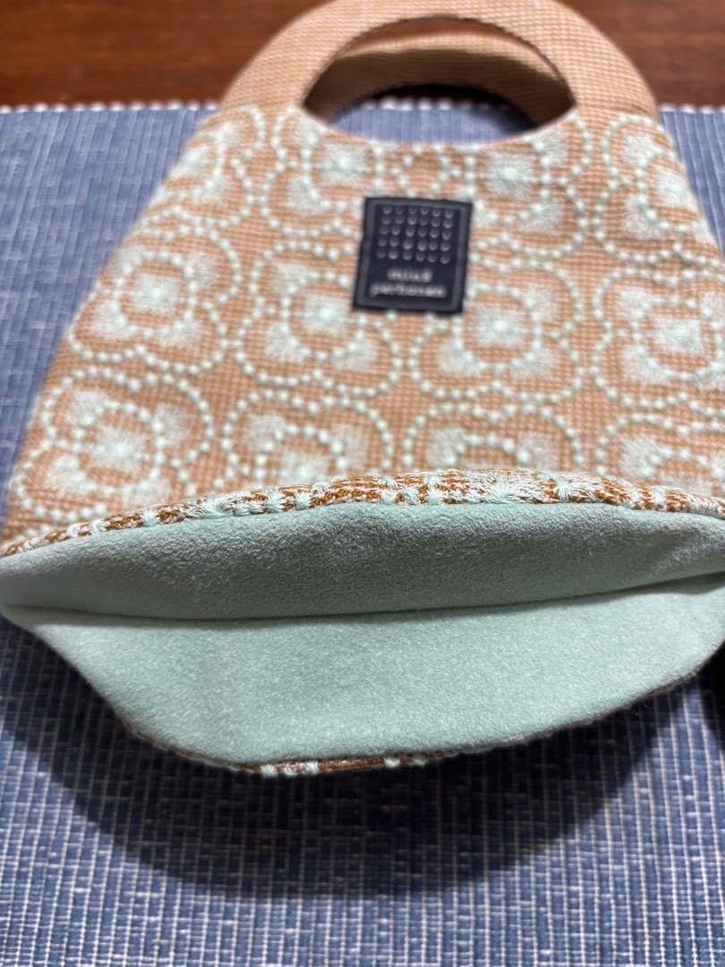 ミナペルホネン ウズラバッグ ブルーメン mina perhonen uzura bag