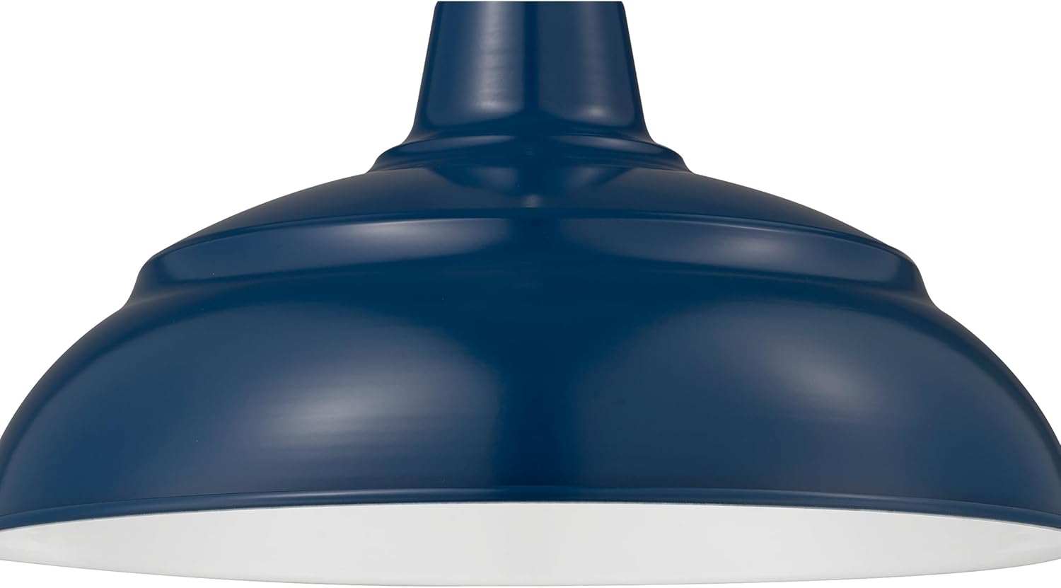 Millennium RWHS14-NB Restoration One Light Pendant from R Series Collection in Bronze/Dark Finish, Navy Blue