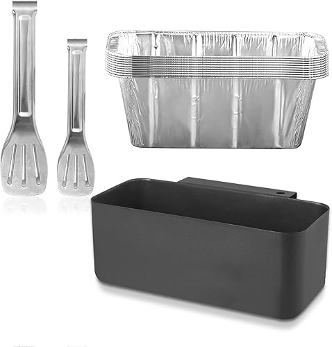 GSYCLZFX Bandeja de grasa para Blackstone de 28 pulgadas y 36 pulgadas soporte líquido profesional para plancha plana de Blackstone bandeja de metal