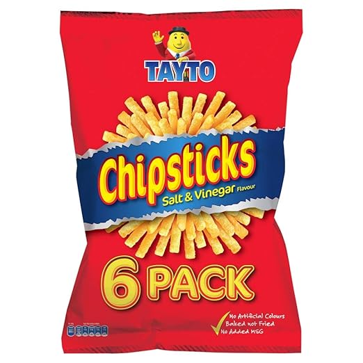 Tayto Chipsticks 28g x 6 Pack Grocery & Gourmet Food