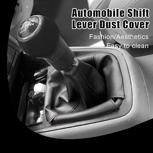 Miniatura 7 de Middrivr Funda para maletero de automóvil, funda de piel de gamuza, funda de repuesto de funda de arranque manualautomático, polaina de freno de