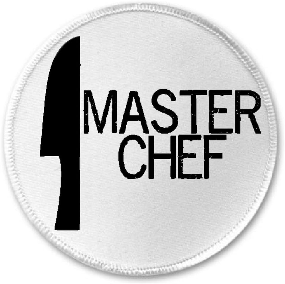 Master Chef - 3 Sew/Iron On Patch Cook Kitchen Cooking Funny Joke Humor