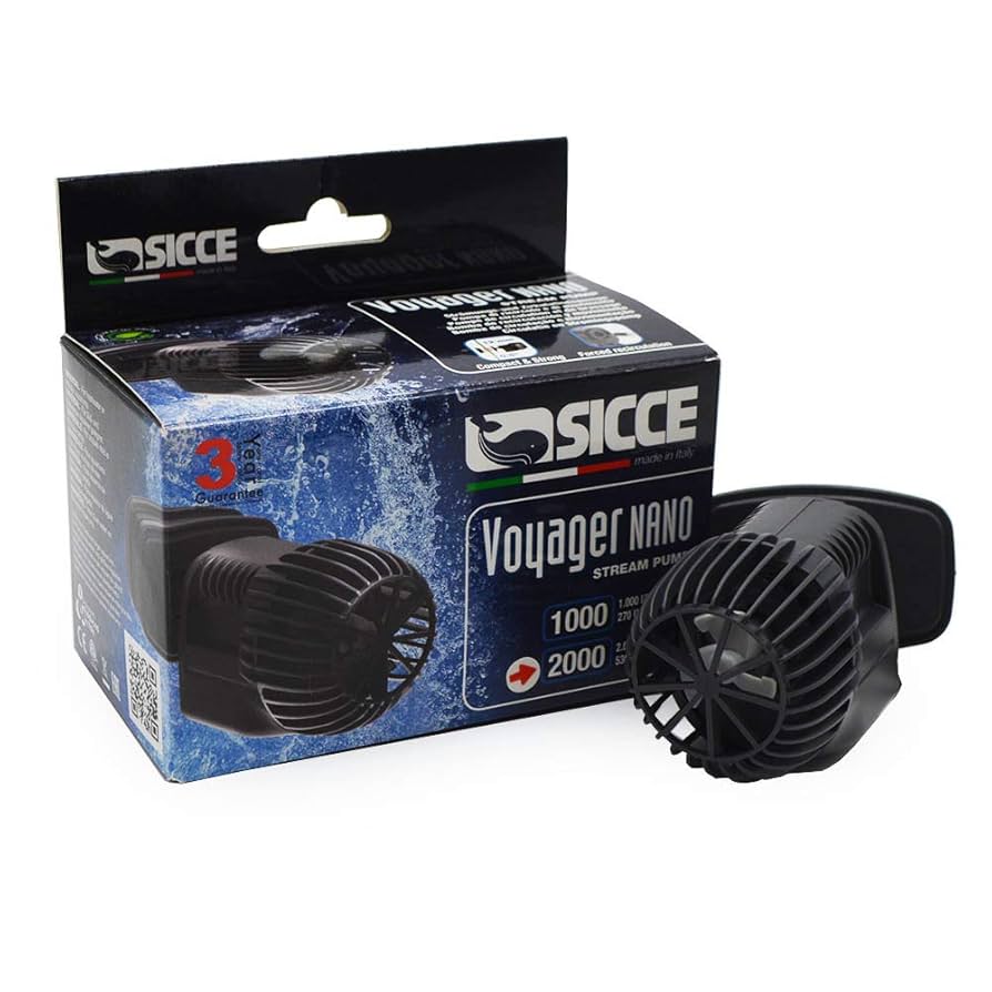 SICCE ボイジャーナノストリームポンプ2000 ２個セット Amazon.com : SICCE Voyager Nano 2000 Wave Maker Flow Pump