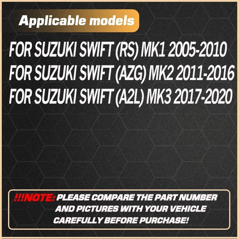 Interrupteur de comodo phares et colonne de direction Suzuki Swift