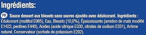 Miniatura 7 de Salsa de postre de arándano Diablo Sin azúcar añadida Sin gluten Apto para diabéticos Disponible en cesta - Perfecto para regalos 350g 12.35oz