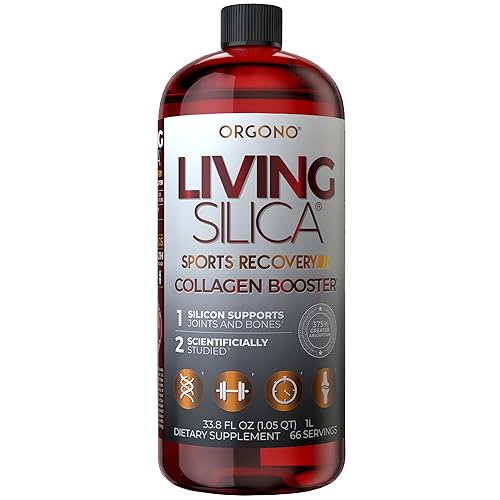 Orgono Living Silica Sports Recovery | Vegan Collagen Booster |