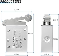 Vista 2 de TAILONZ PNEUMATIC Válvula electromagnética JM-07 del rodillo de la manera 1/4 de la manera de 2 posiciones 3