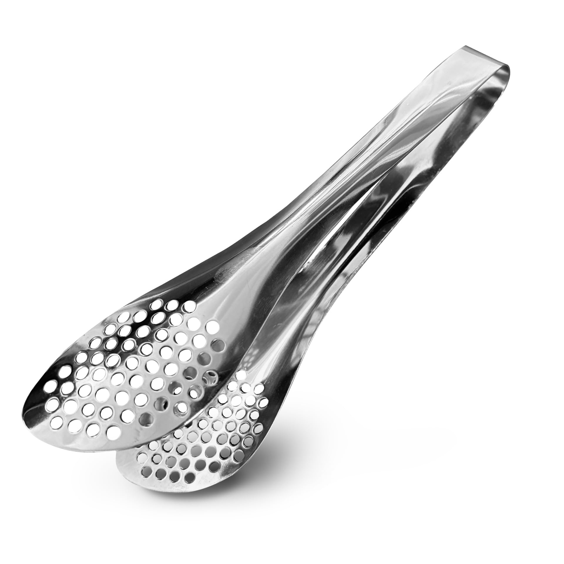 Mini Pinza Multiuso cucina in acciaio inox 18cm con Punta in Nylon qualità TOP