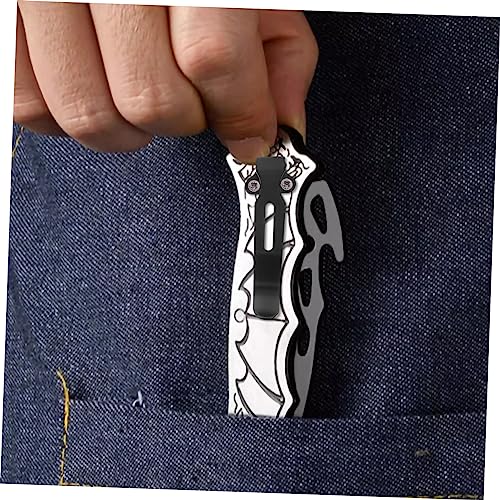 SEWOART Taschenclip für Klappmesser Tragbarer Clip für Outdoor-aktivitäten Installieren für Reisen und Wandern Kompatibel mit Verschiedenen Messern