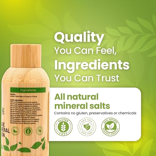 Miniatura 3 de Bestmade Total Tissue Cell Salt Mineral Combination BIO28 - Ayuda a que tu cuerpo absorba y utilice los nutrientes, aumenta los niveles de energía,