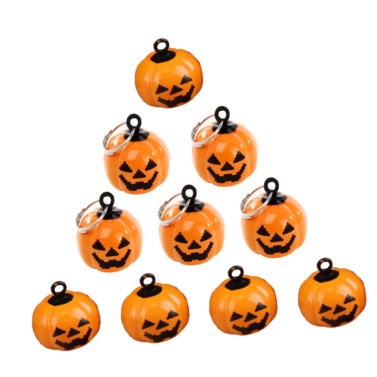 GLEAVI 20 pezzi Halloween Forma Decorazioni Festa con Pendenti Resistenti e Colorati e Borsa