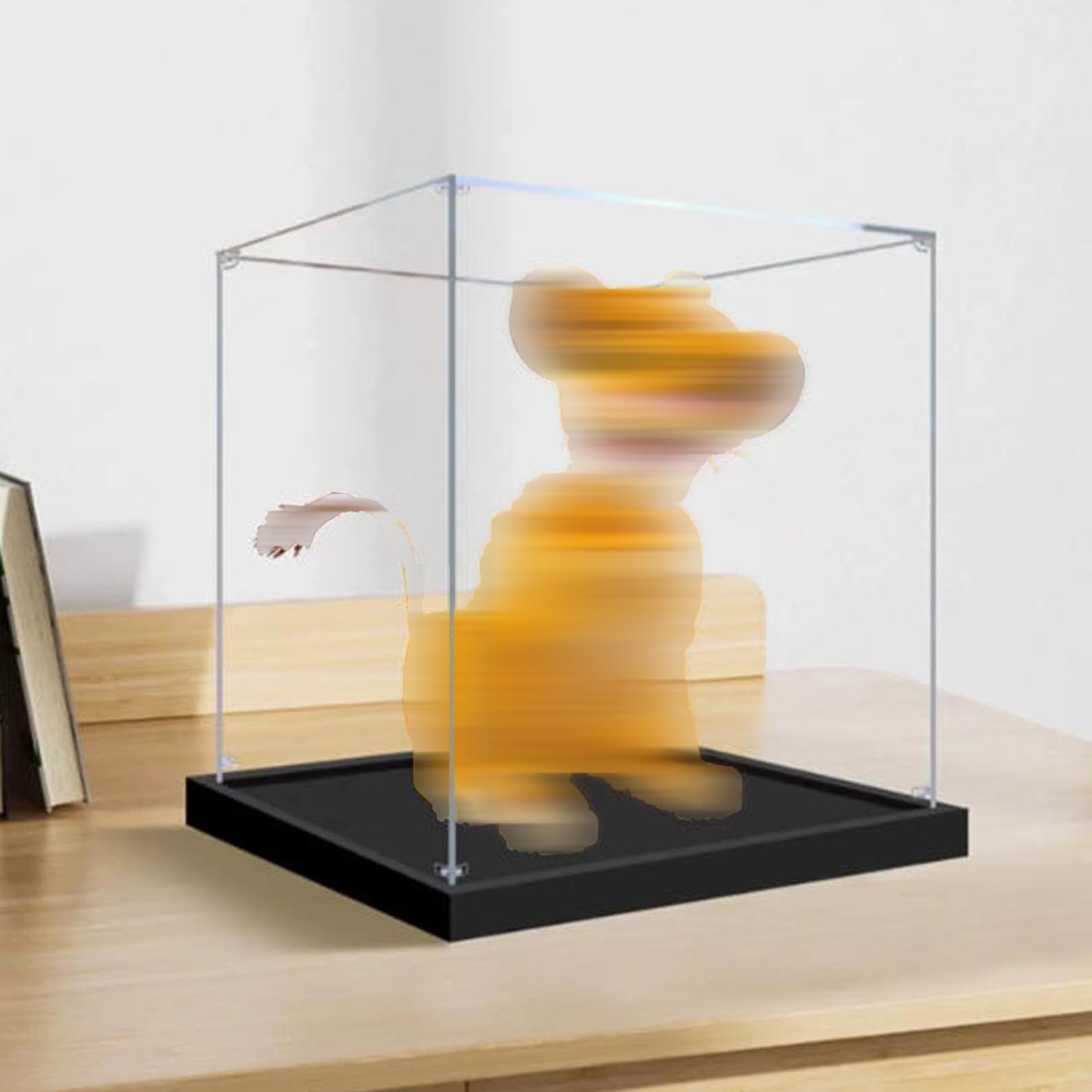 Acrylic Display Case Compatible with Lego 43247 Lions Model, Dustproof Transparent Storage Box, Compatible with Lego 43247 (Model Not Included) (2mm)