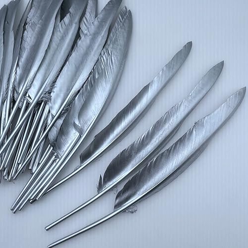 Miniatura 8 de Juego de plumas naturales de ganso, accesorios para ropa (100 unidades) de Sowder