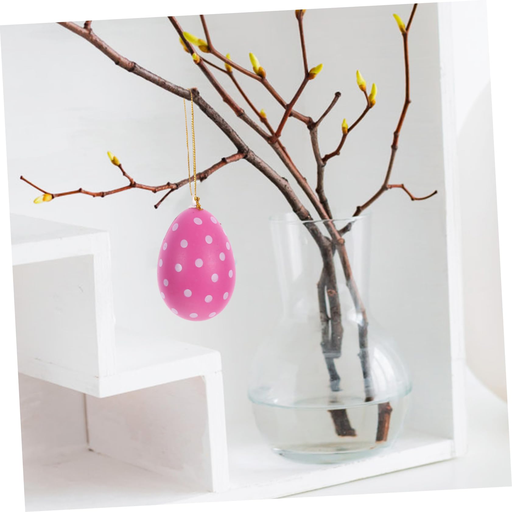 Alipis 96stücke Ostern Eier Dekorationen Hängende Kunststoff-Ostereier Im Gemischten Stil Für Ostern-feiern Baum-Dekoration Und Festlichkeiten Für Zuhause Und Veranstaltungen