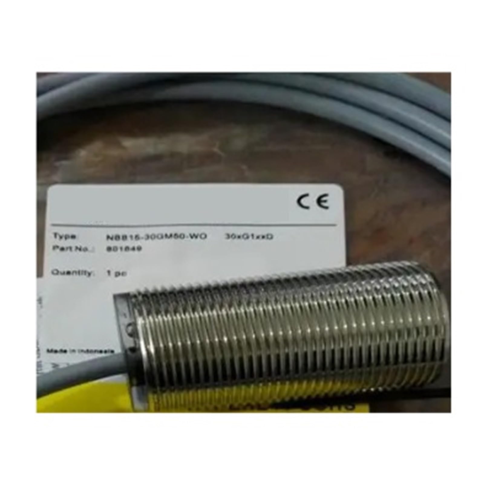 Capteur NBB15-30GM60-WS étanche IP67 portée 15mm robuste