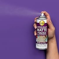 Vista 16 de Aleene's Spray 6 oz. Paquete de 3 selladores acrílicos, 6 onzas (paquete de 3), transparente mate, 3