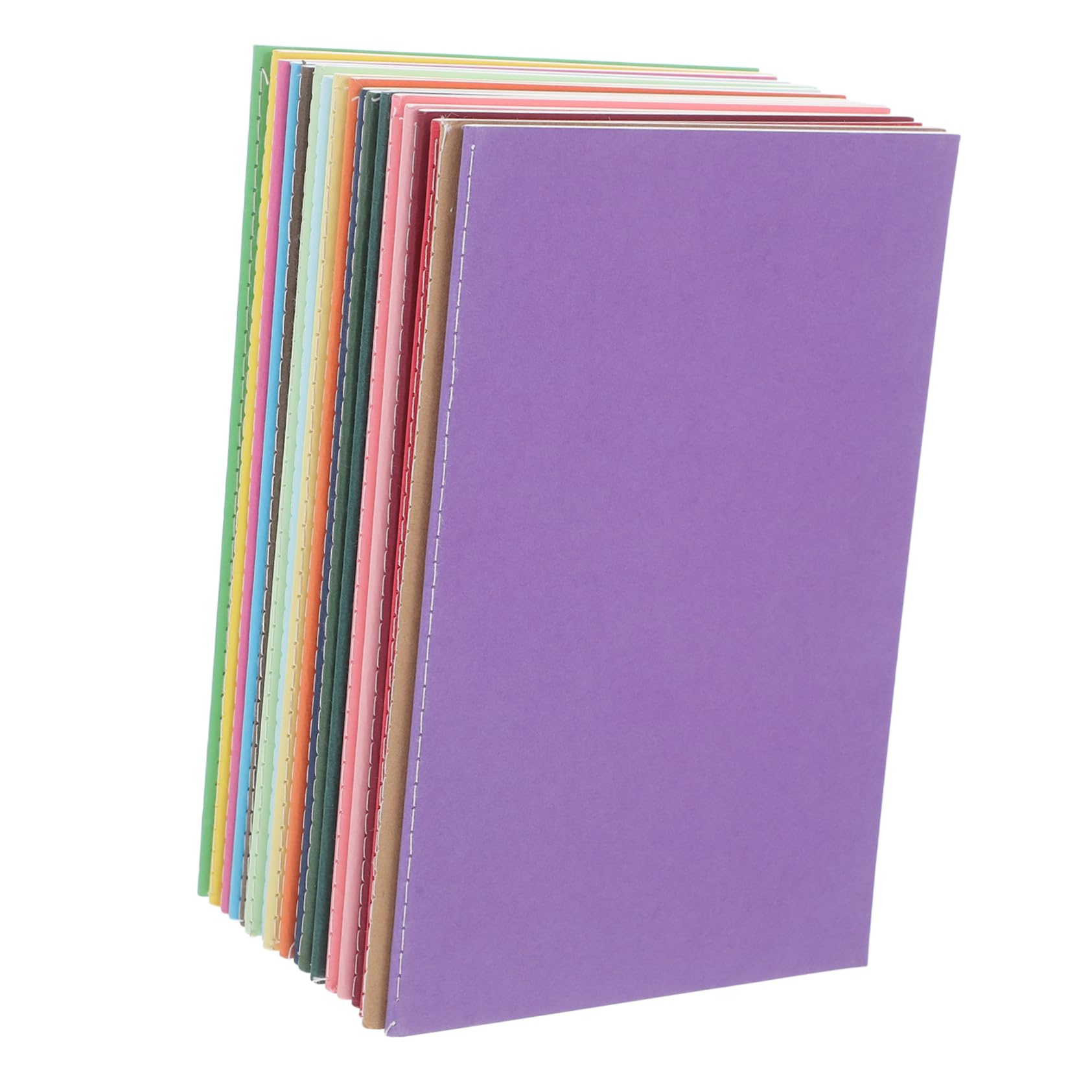 SHINEOFI Lot De 18 Cahiers En Papier Kraft Cahiers D'Écriture De Journal Petits Blocs-Notes Planificateurs Blocs-Notes Vierges Mini- Journal Petits