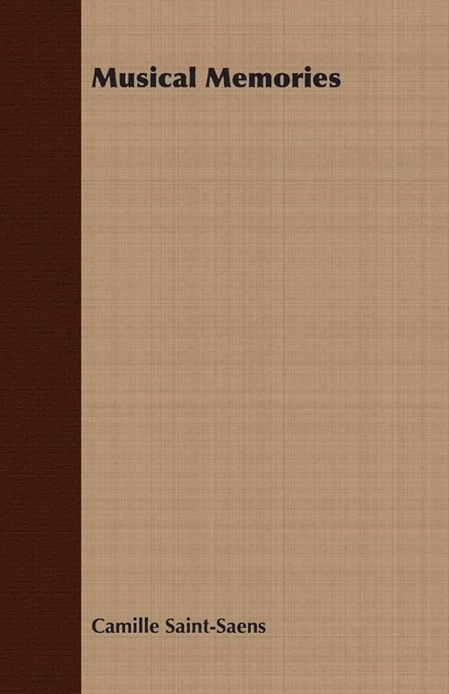 Amazon | Musical Memories | Saint-Saens, Camille | Instruments