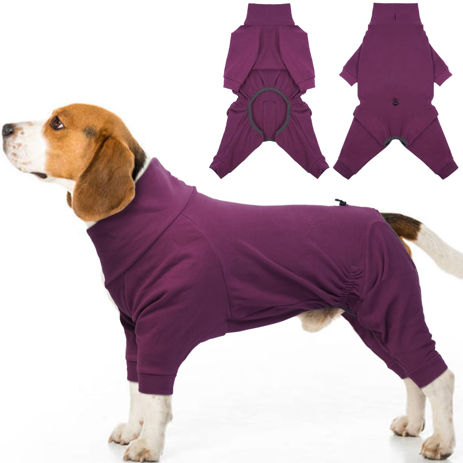 Veste intégrale pour chien idéale pour les balades et sorties sous la neige en hiver