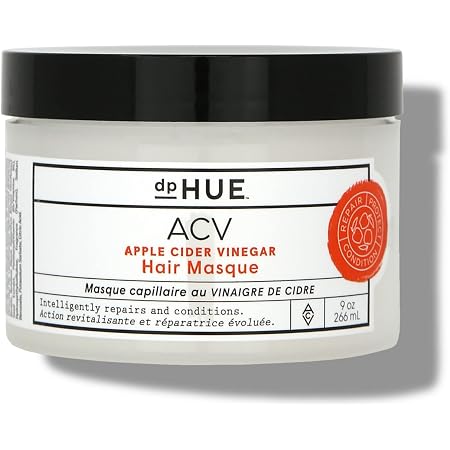 Amazon.com: dpHUE Máscara para el cabello de vinagre de sidra de manzana, 9  onzas, tratamiento de cabello acondicionador profundo para cabello seco y  dañado, máscara de cabello natural para cabello tratado con