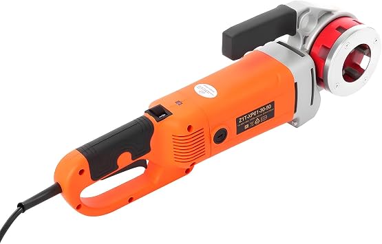 Portable Electric Pipe Threader, 2300W Pipe Threading Machine with 6 Dies 1/2"-2", 110V Pipe Threading Tool for Galvanized Pipes Iron Pipes Steel Pipes