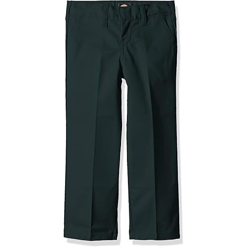 Dickies Boys' Flex Waist Flat Front Pant