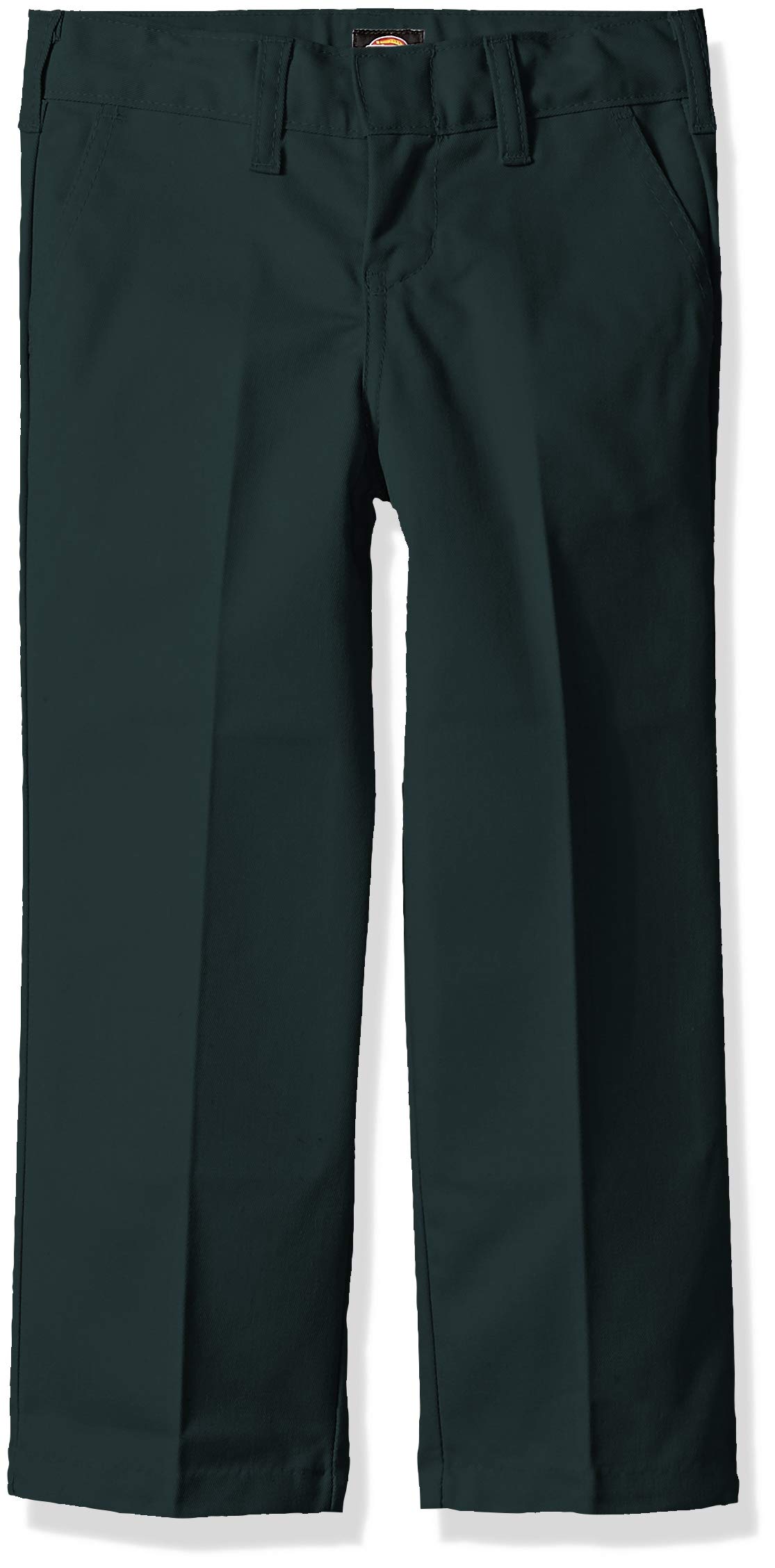 Dickies Boy's Flexwaist Flat Front Straight Leg School Uniform Pants – Adjustable Uniform Trousers for Schoolwear