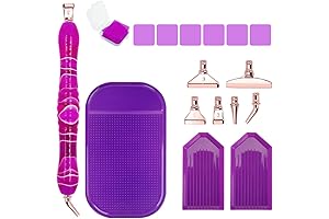 SENHAI 17 PCS Diamond Art Paints Pen Kits, Spiral Diamond Art Pens...