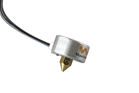 Maxiwatt Hotend Original for Printer 3D - 12V 30W- Compatible with Ender3, mk10, MK7, MK8, CR-10,creality, Anycubic,E3D, Prusa...