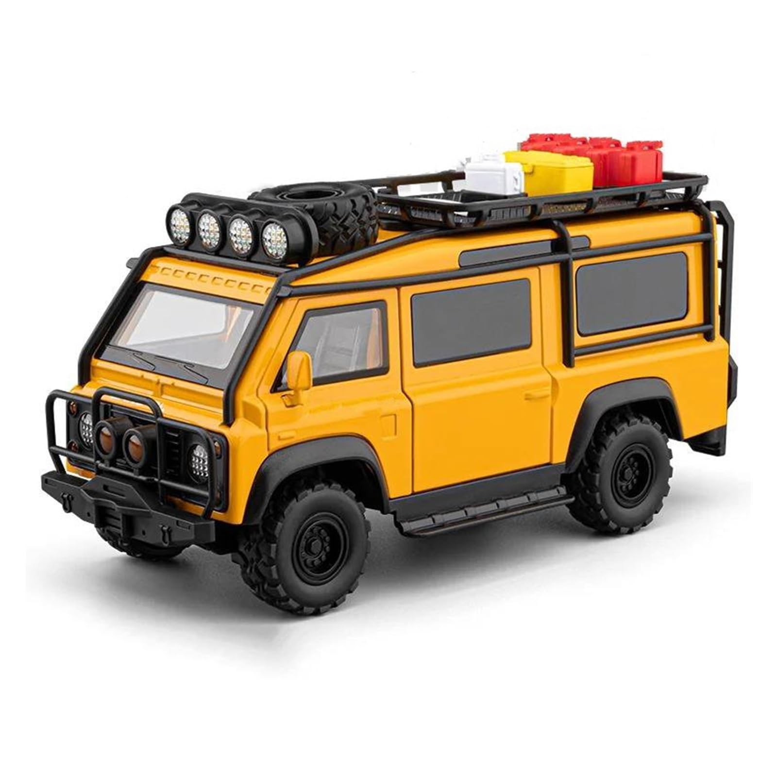 Mocalux Yellow Scale Die-Cast Model Car For Defender 110 Diecast Model Car