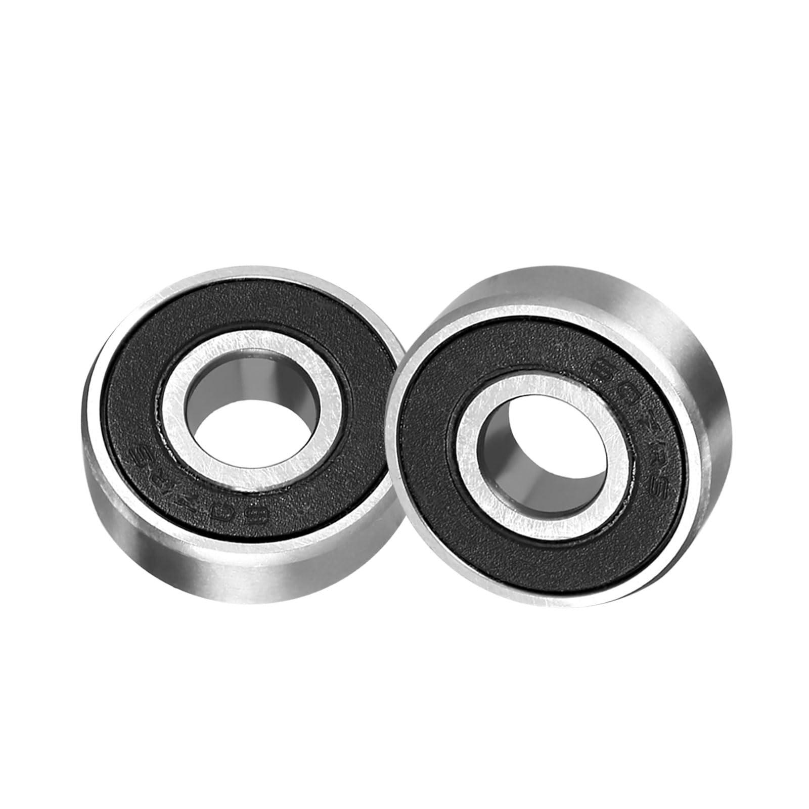 Kozelo 2pcs 607RS Deep Groove Ball Bearings - [7mm x 19mm x 6mm] Chrome Steel Balls for Motors Machine Tool Gearboxes Bearing Use,Single Sealed