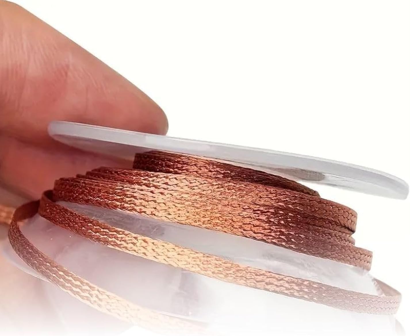 RYN 1pc/3pcs Solder Wick Braid 5ft Length 2.5mm Width Desoldering Wick Braid Remover Tool Solder Sucker No-Clean Soldering Wick Wire Roll And Disassemble Electrical Components