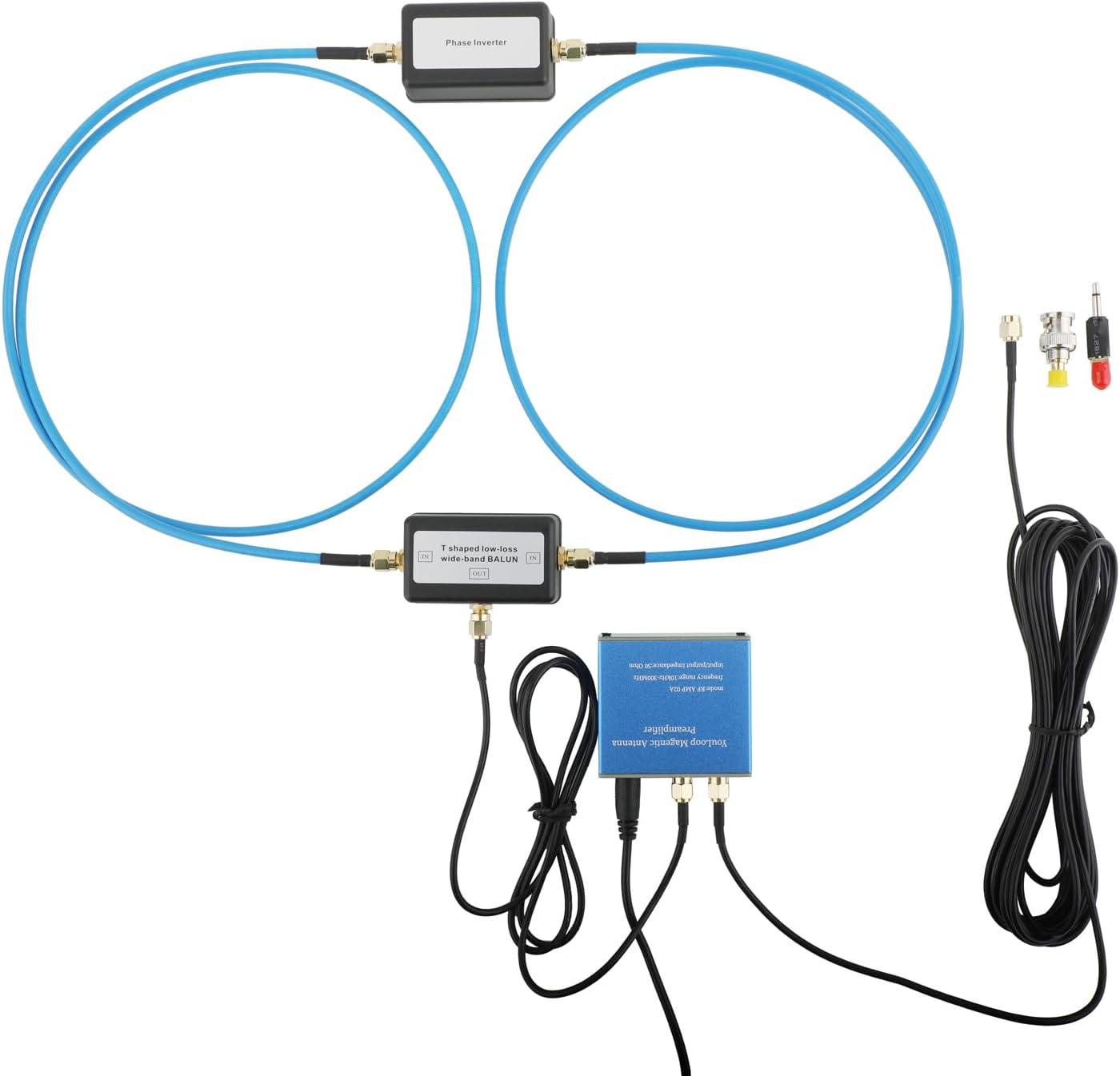 Portable Passive Magnetic Antenna, 250mW YouLoop Antennas, Receiving Antenna for HF and VHF