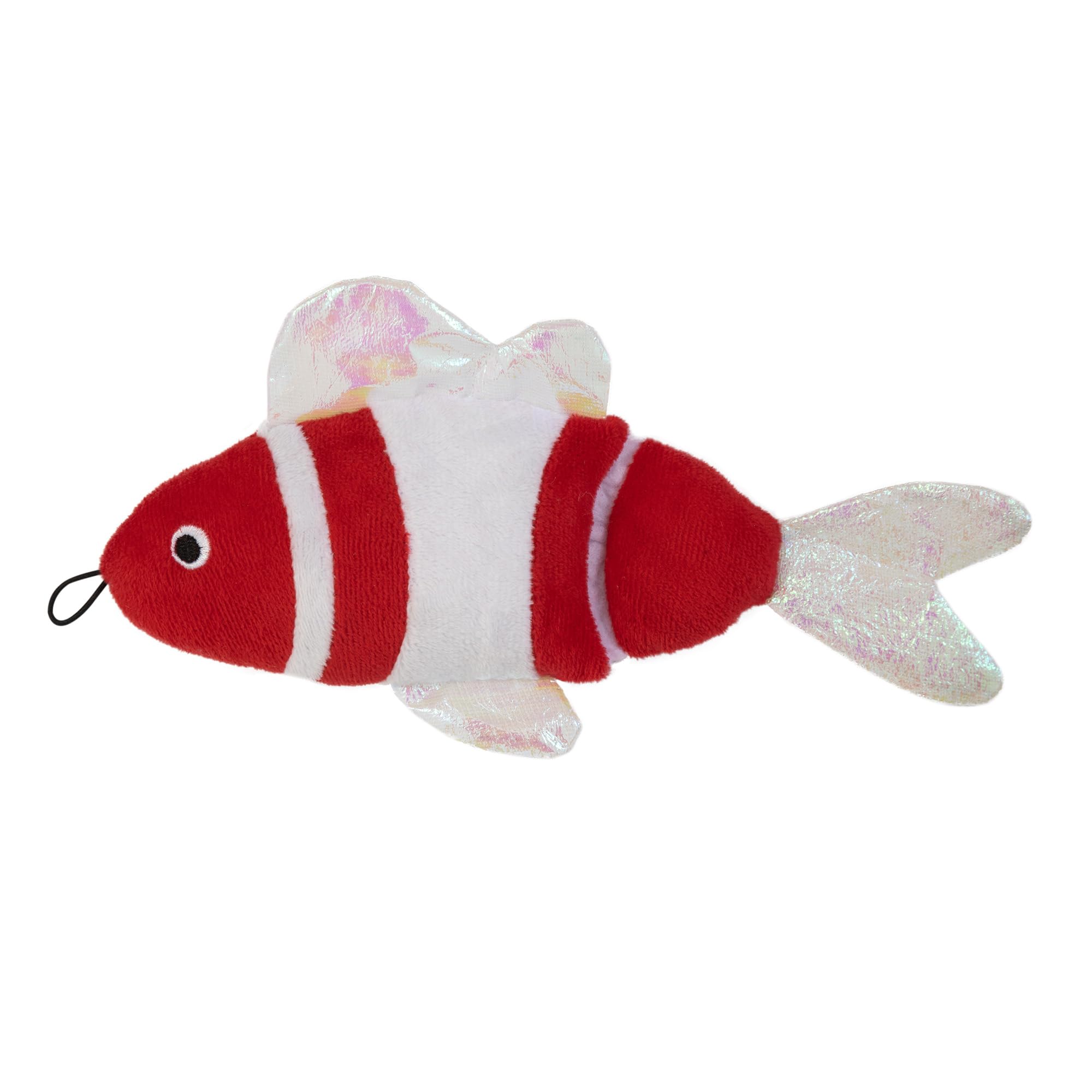 Mad Cat Bright Fish Kicker | Juguete para gatos iluminado activado por tacto | Infusión de hierba gatera y vid plateada | Sonido arrugado atractivo | Ideal para jugar en interiores y gatos activos