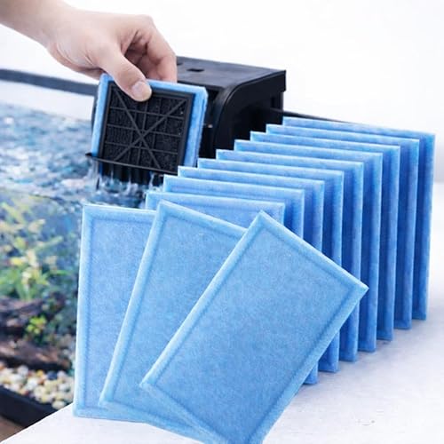 Gekufa Cartuchos de filtro de acuario para Aqua-Tech 30-60/20-40 galones de repuesto de filtro de alimentación para pecera, 12 cartuchos de filtro