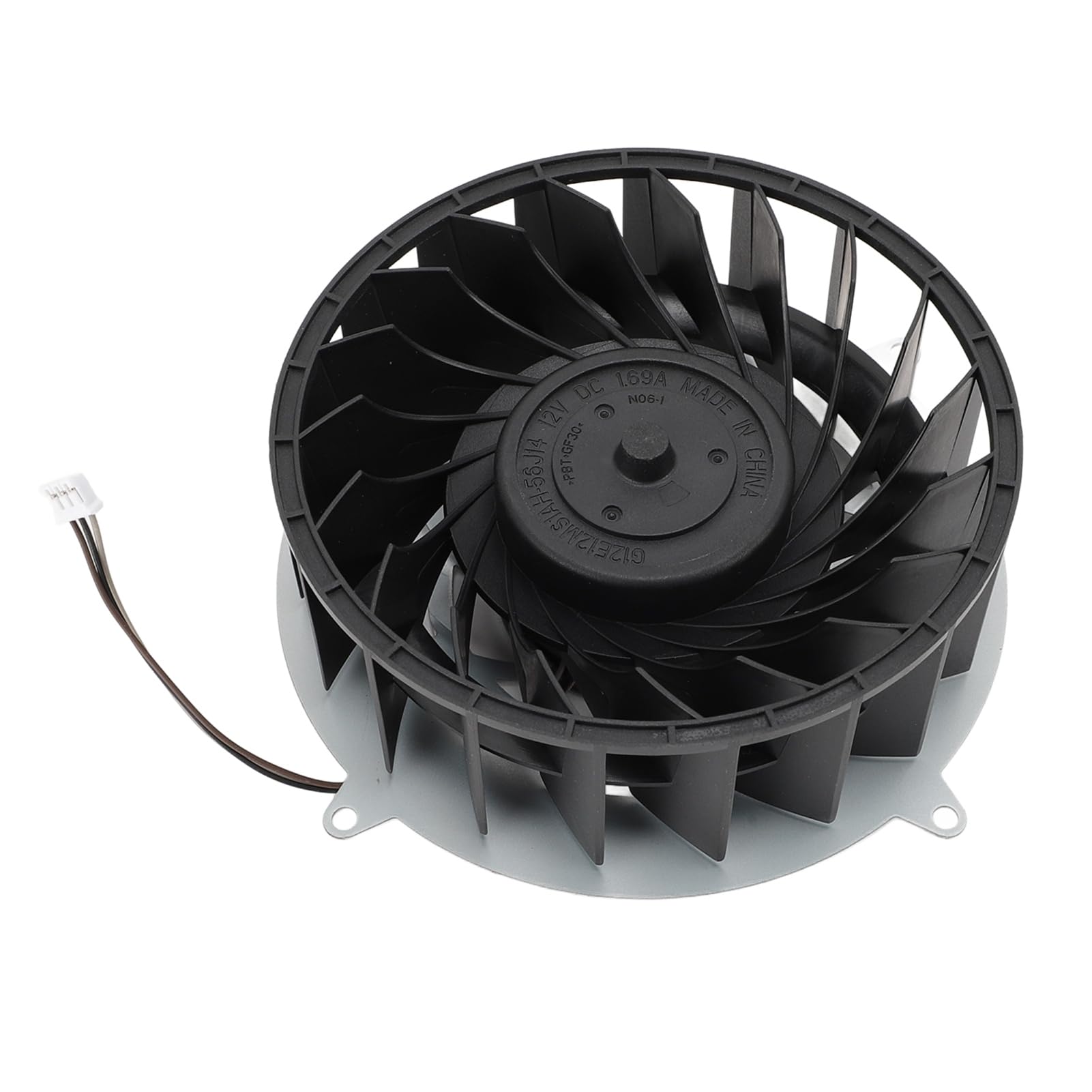 Ventola di Raffreddamento Interna di Ricambio per Console Slim, Ventola di Raffreddamento Interna a 19 Pale 11541GS 12M WB 01, Ventola di Raffreddamento Interna di Ricambio