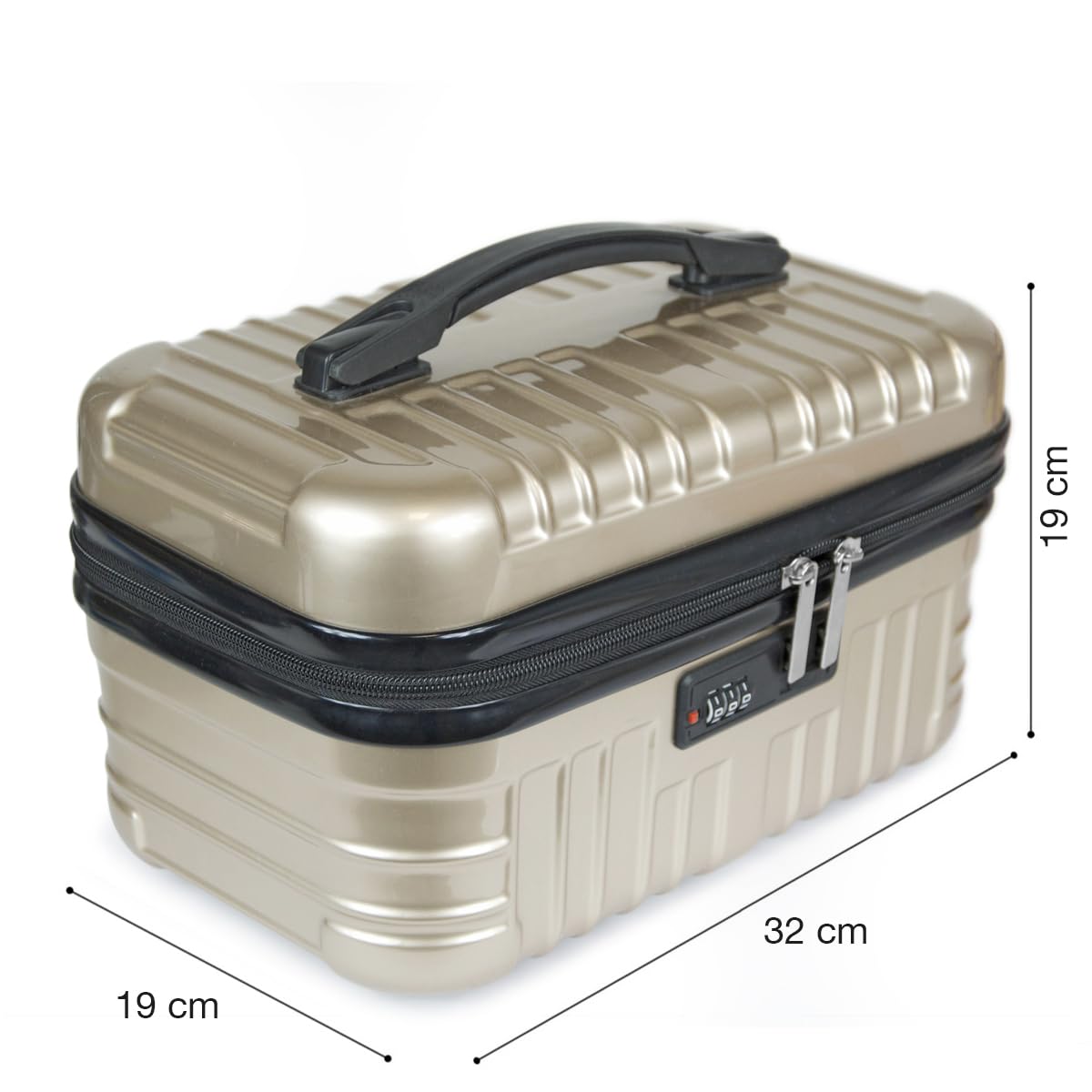 Vanity - Custodia per PC/ABS, L 32,5 x H 20 x P 20,5 cm