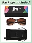 JM Classic Bifocal Reading Sunglasses Square Rectangular Stylish Gradient Sun Readers for Women