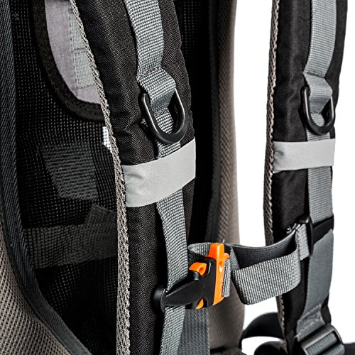 ClevrPlus Canyonero Camping Baby Backpack Hiking Kid Toddler Child Carrier with Stand and Sun Shade Visor, Black - Image 4