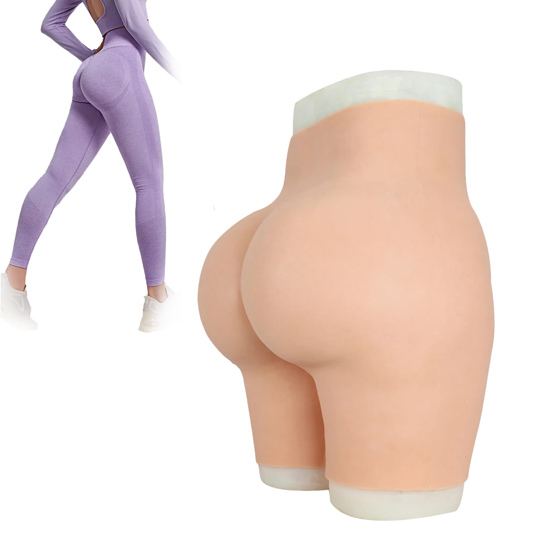 silikonowe fałszywe majtki z kotem Buttock Shaper Control szorty męskie Gaff wypchane spodnie modelujące biodra dla Ladyboy Drag Queen