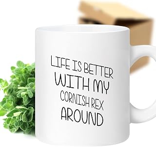 Personalized Pet-Lover Gift, Perfect For Cornish 's Birthday - Life Is Better With Cornish, Funny Quote On Custom 11oz Ceramic Mug.