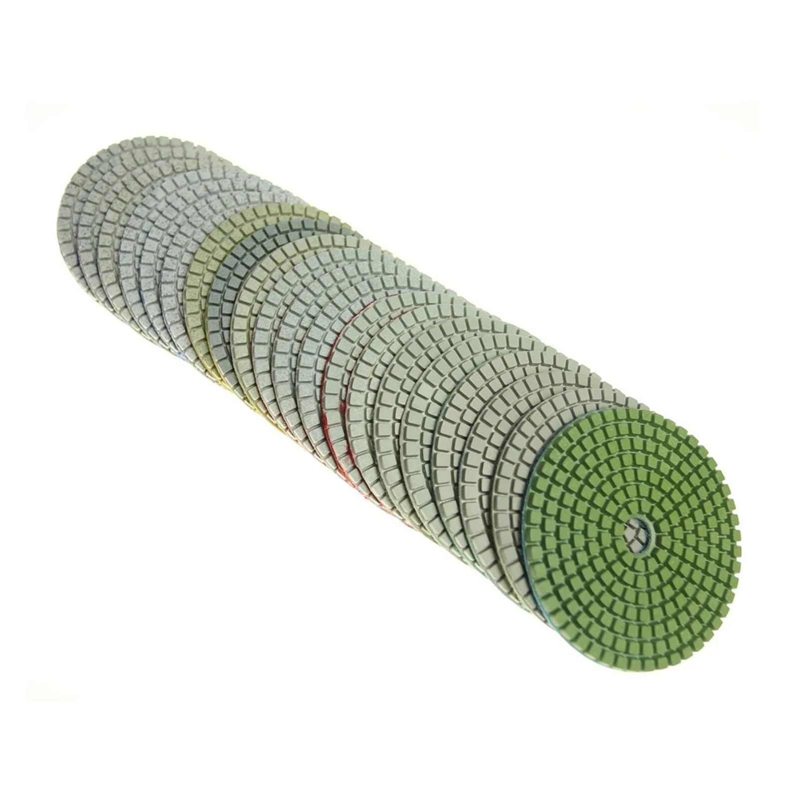 20 sztuk diamentowych, elastycznych, polerskich na mokro padów o średnicy 100 mm i powierzchni P30 do P5000 do marmuru, kamienia i płytek ceramicznych(P800)