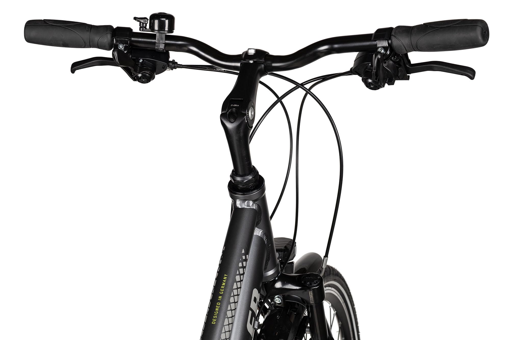 Adler Verona Trapez Trekkingrad | 28 Zoll Damenfahrrad | 21-Gang Schaltung | Felgenbremsen | inkl. Straßenausstattung