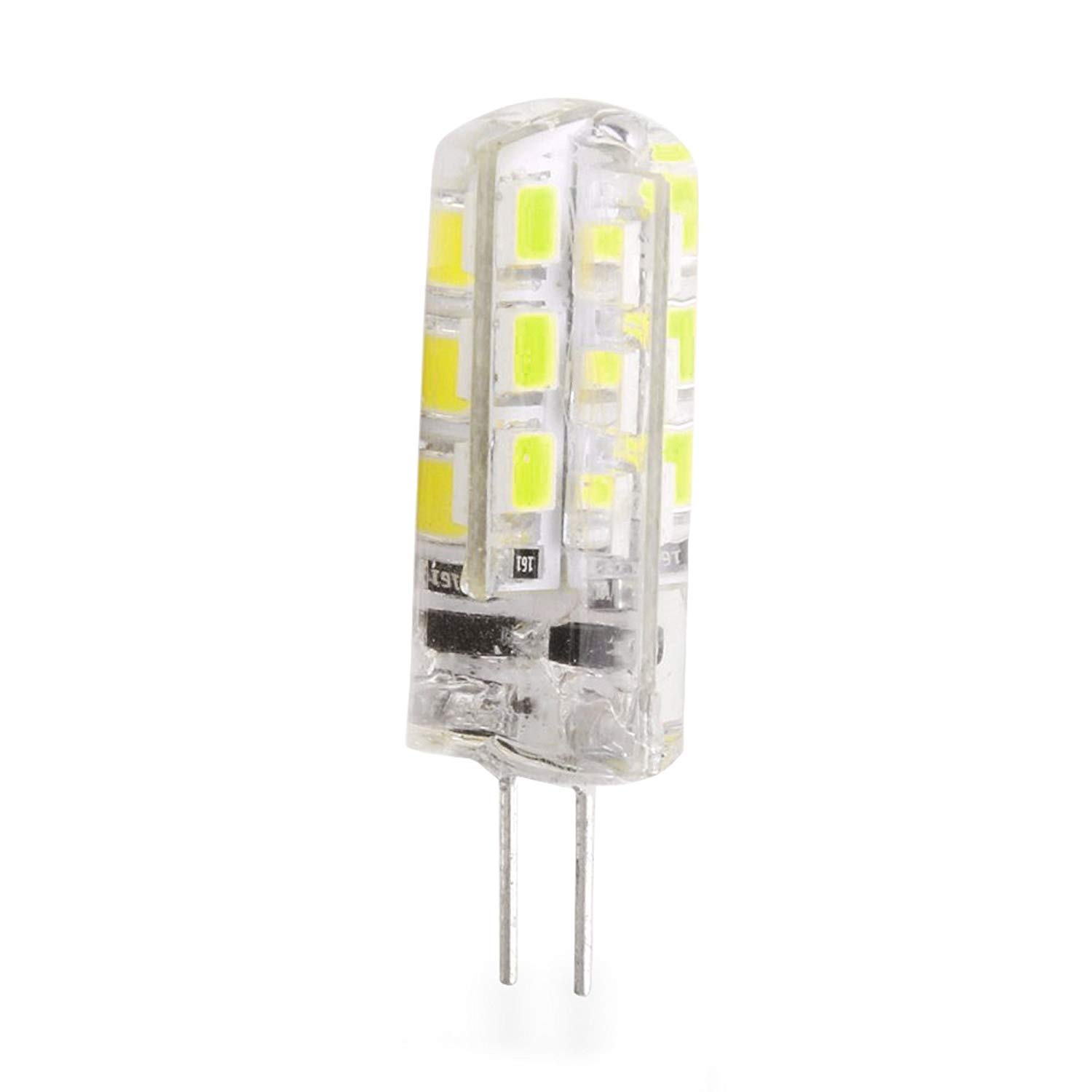 DIKANSHA G4 AC 220V Led Replacement of 2 Watt Halogen Mirchi BulbWarm White Pack of 4 Pc