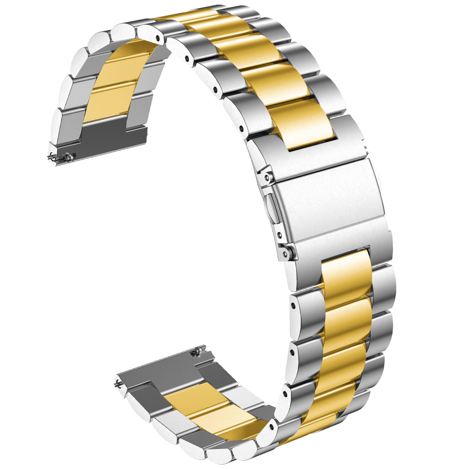 Fit for Casio MDV106-1AV / MTP-VD01 Watch Bands for Men, 22mm Stainless Steel Quickly Release Replacement Strap Wristbands for Casio MDV-106 Series